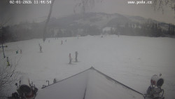 Sjezdovka, panorama východ