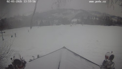 Sjezdovka, panorama východ