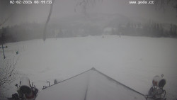 Sjezdovka, panorama východ