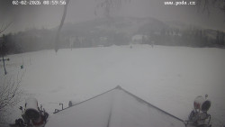 Sjezdovka, panorama východ