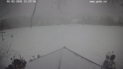 Sjezdovka, panorama východ