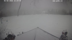 Sjezdovka, panorama východ