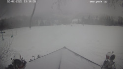 Sjezdovka, panorama východ