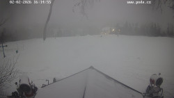 Sjezdovka, panorama východ