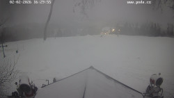 Sjezdovka, panorama východ