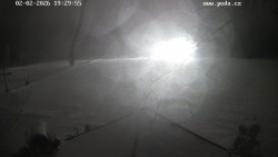 Sjezdovka, panorama východ