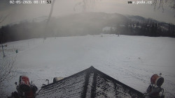 Sjezdovka, panorama východ