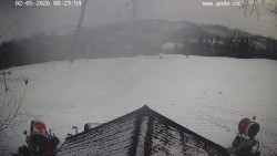 Sjezdovka, panorama východ