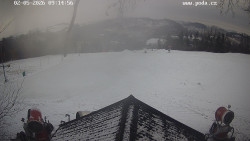 Sjezdovka, panorama východ