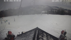 Sjezdovka, panorama východ