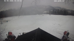 Sjezdovka, panorama východ