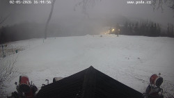 Sjezdovka, panorama východ