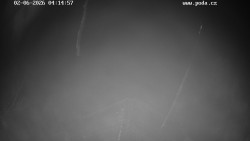 Sjezdovka, panorama východ