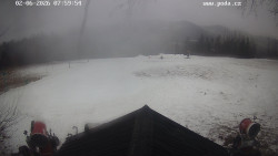 Sjezdovka, panorama východ