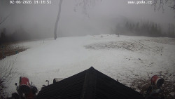 Sjezdovka, panorama východ