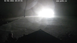 Sjezdovka, panorama východ