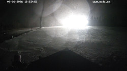 Sjezdovka, panorama východ