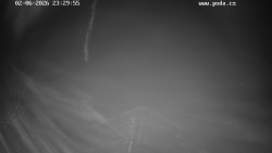 Sjezdovka, panorama východ