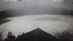 Sjezdovka, panorama východ