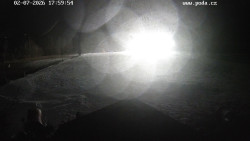 Sjezdovka, panorama východ