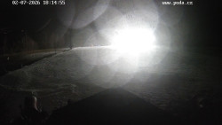 Sjezdovka, panorama východ