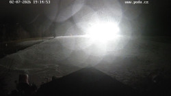 Sjezdovka, panorama východ