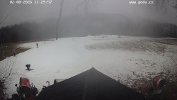 Sjezdovka, panorama východ