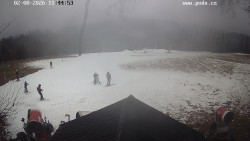 Sjezdovka, panorama východ