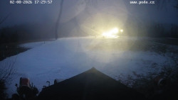 Sjezdovka, panorama východ