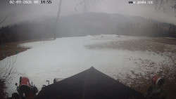 Sjezdovka, panorama východ