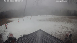 Sjezdovka, panorama východ