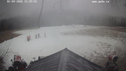 Sjezdovka, panorama východ