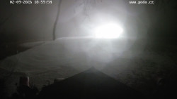 Sjezdovka, panorama východ