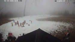 Sjezdovka, panorama východ