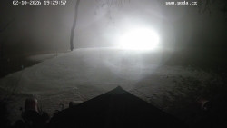 Sjezdovka, panorama východ