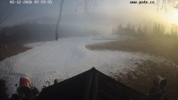 Sjezdovka, panorama východ