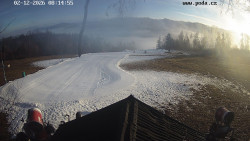 Sjezdovka, panorama východ