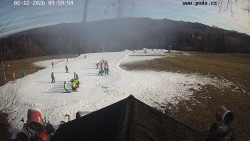 Sjezdovka, panorama východ