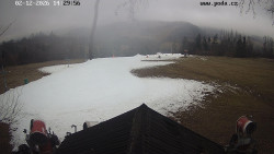 Sjezdovka, panorama východ