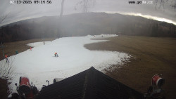 Sjezdovka, panorama východ