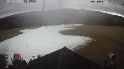 Sjezdovka, panorama východ