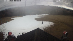 Sjezdovka, panorama východ