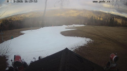 Sjezdovka, panorama východ