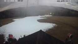 Sjezdovka, panorama východ