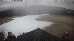 Sjezdovka, panorama východ