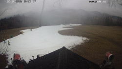 Sjezdovka, panorama východ