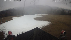 Sjezdovka, panorama východ