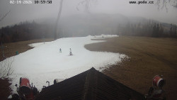 Sjezdovka, panorama východ