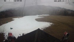 Sjezdovka, panorama východ