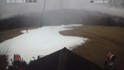 Sjezdovka, panorama východ